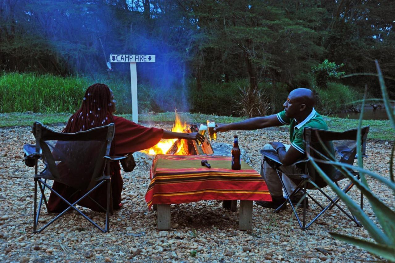 Kihihi Bullbush River Camp المظهر الخارجي الصورة