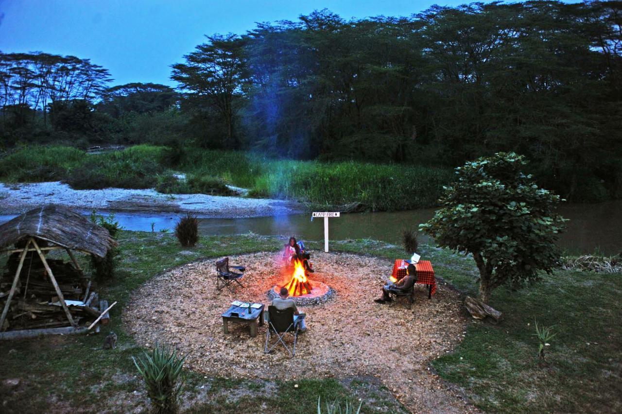 Kihihi Bullbush River Camp المظهر الخارجي الصورة
